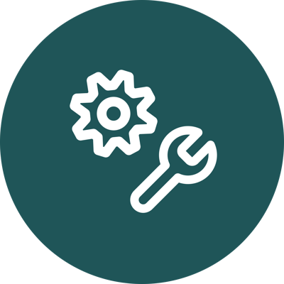 Vehicle and plant maintenance app icon